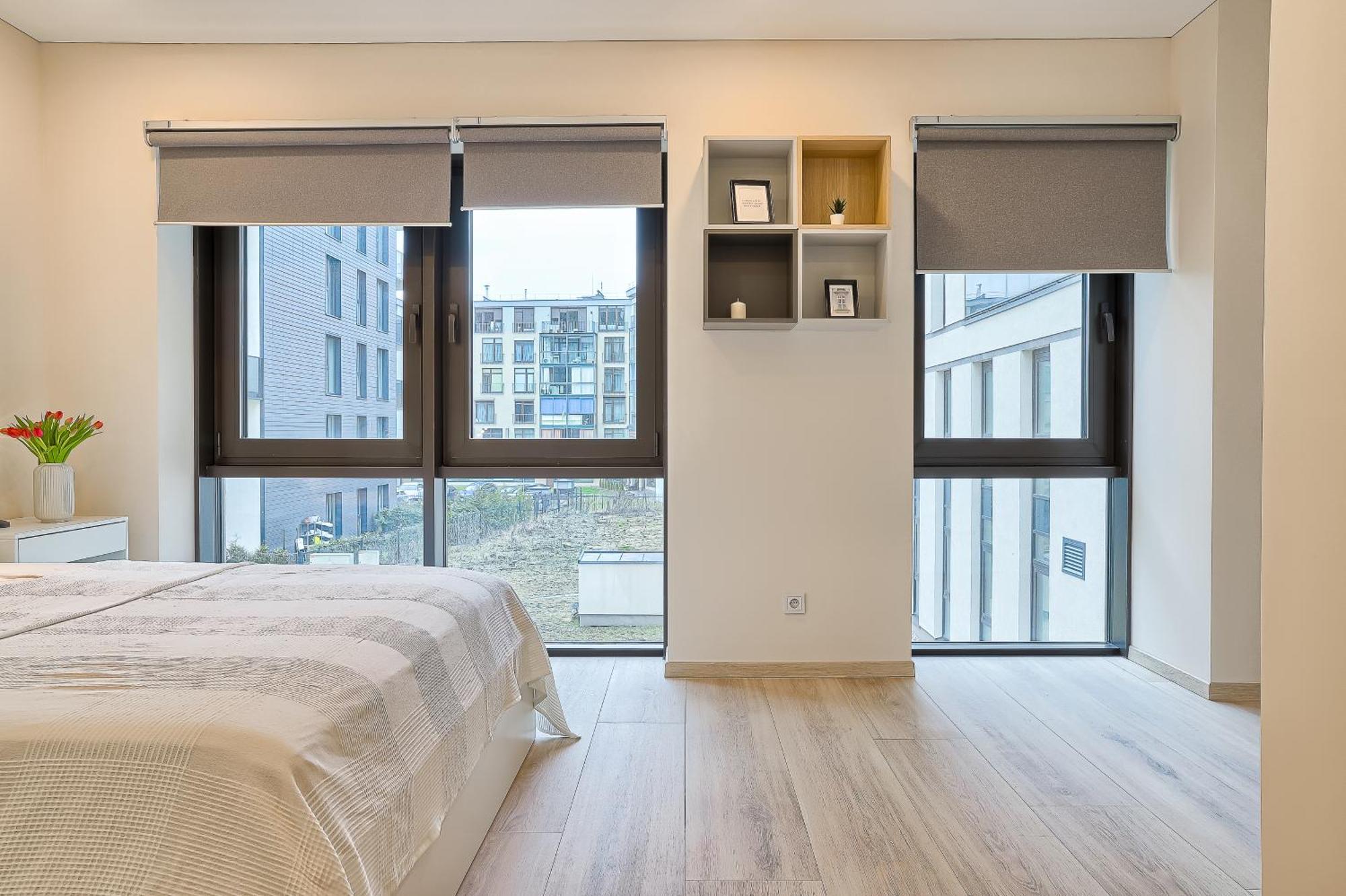 Business-Class Apartments 2 X Free Parking X Self Check In 24X7 VNO Exteriér fotografie